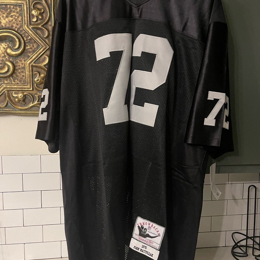 Men’s Vintage John Matuszak Raiders NFL Jersey Size 3X.